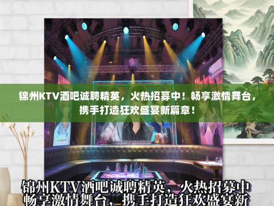 锦州KTV酒吧诚聘精英，火热招募中！畅享激情舞台，携手打造狂欢盛宴新篇章！
