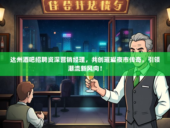 达州酒吧招聘资深营销经理，共创璀璨夜市传奇，引领潮流新风向！