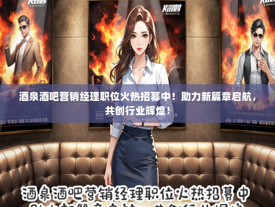 酒泉酒吧营销经理职位火热招募中！助力新篇章启航，共创行业辉煌！