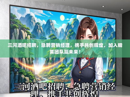 三河酒吧招聘，急聘营销经理，携手共创辉煌，加入精英团队赢未来！