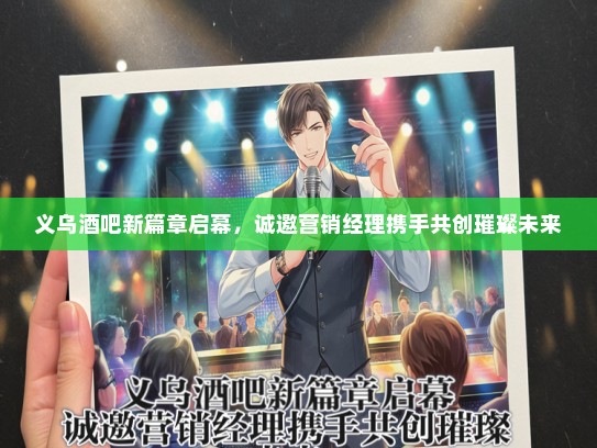 义乌酒吧新篇章启幕，诚邀营销经理携手共创璀璨未来