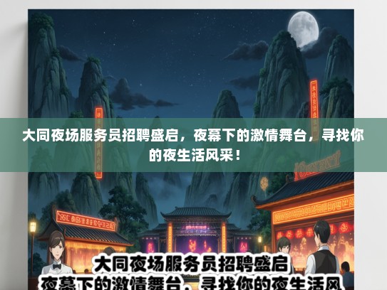 大同夜场服务员招聘盛启，夜幕下的激情舞台，寻找你的夜生活风采！