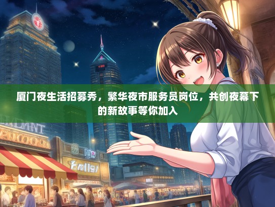 厦门夜生活招募秀，繁华夜市服务员岗位，共创夜幕下的新故事等你加入