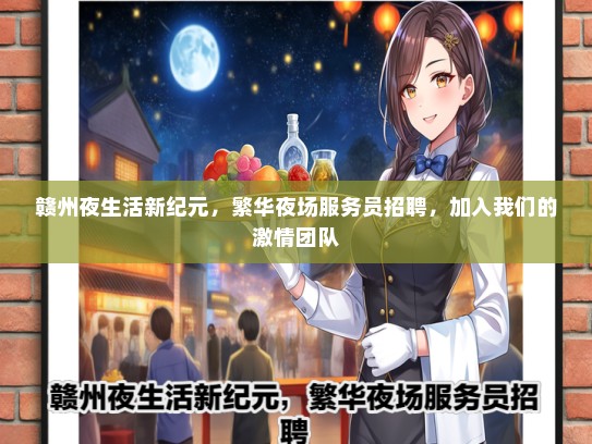 赣州夜生活新纪元，繁华夜场服务员招聘，加入我们的激情团队