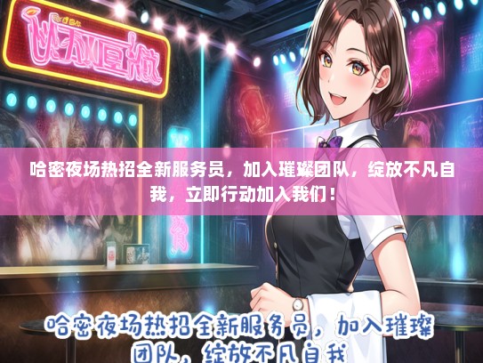 哈密夜场热招全新服务员，加入璀璨团队，绽放不凡自我，立即行动加入我们！