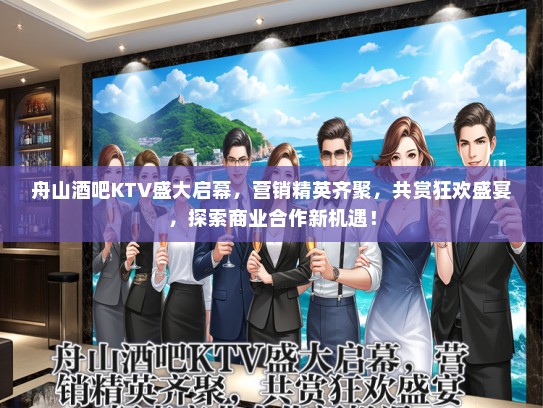 舟山酒吧KTV盛大启幕，营销精英齐聚，共赏狂欢盛宴，探索商业合作新机遇！