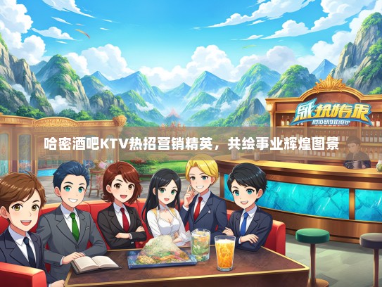 哈密酒吧KTV热招营销精英，共绘事业辉煌图景