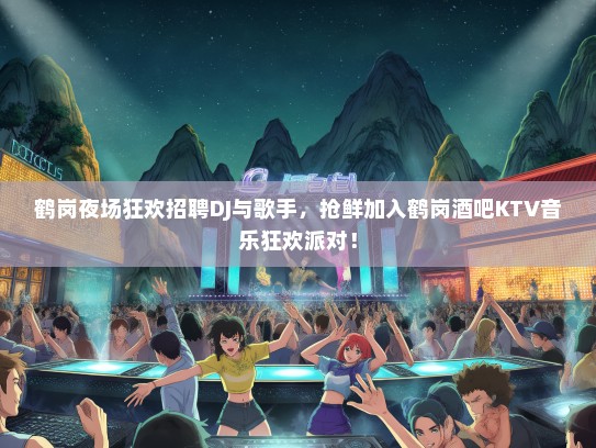 鹤岗夜场狂欢招聘DJ与歌手，抢鲜加入鹤岗酒吧KTV音乐狂欢派对！