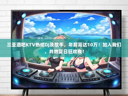 三亚酒吧KTV热招DJ及歌手，年薪高达10万！加入我们，共燃夏日狂欢夜！