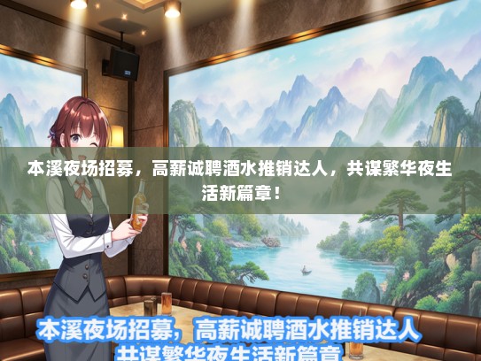 本溪夜场招募，高薪诚聘酒水推销达人，共谋繁华夜生活新篇章！