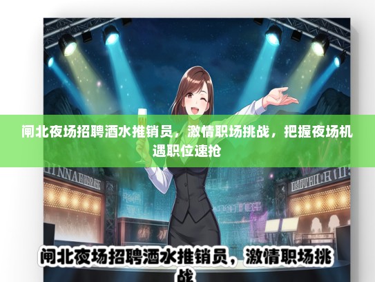 闸北夜场招聘酒水推销员，激情职场挑战，把握夜场机遇职位速抢