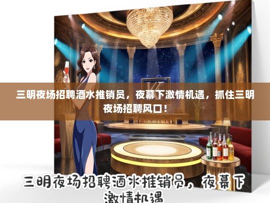 三明夜场招聘酒水推销员，夜幕下激情机遇，抓住三明夜场招聘风口！