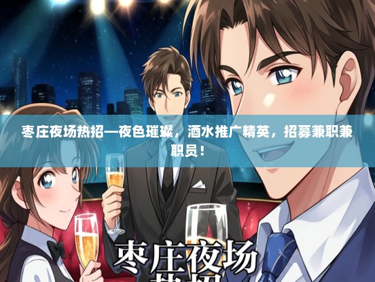 枣庄夜场热招—夜色璀璨，酒水推广精英，招募兼职兼职员！
