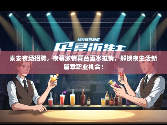 泰安夜场招聘，夜幕激情舞台酒水推销，解锁夜生活新篇章职业机会！