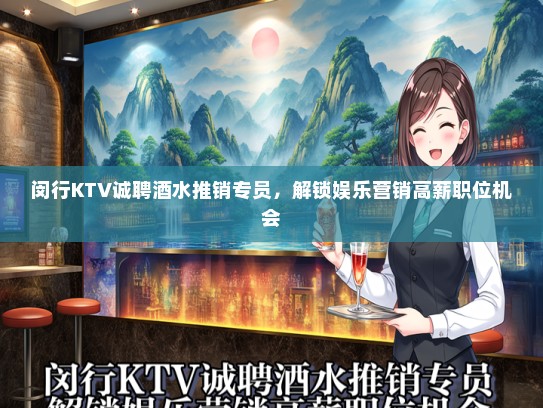闵行KTV诚聘酒水推销专员，解锁娱乐营销高薪职位机会