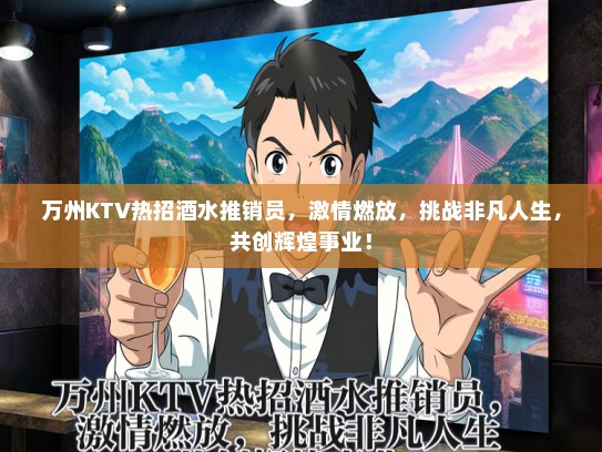 万州KTV热招酒水推销员，激情燃放，挑战非凡人生，共创辉煌事业！