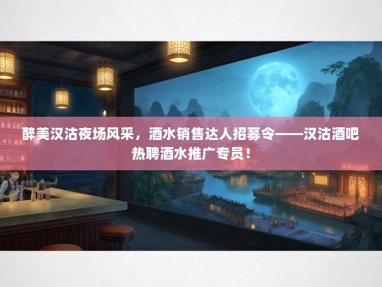 醉美汉沽夜场风采，酒水销售达人招募令——汉沽酒吧热聘酒水推广专员！
