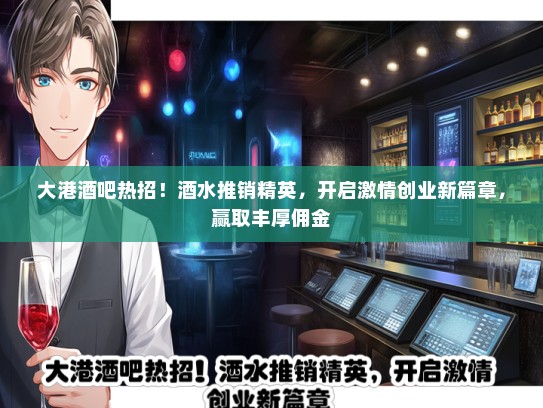 大港酒吧热招！酒水推销精英，开启激情创业新篇章，赢取丰厚佣金