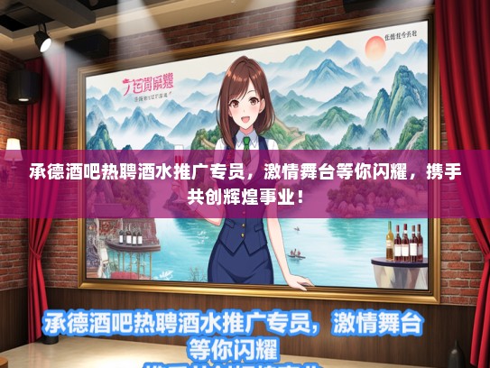 承德酒吧热聘酒水推广专员，激情舞台等你闪耀，携手共创辉煌事业！