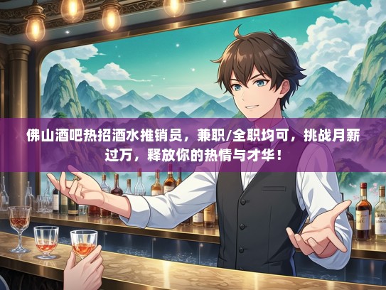佛山酒吧热招酒水推销员，兼职/全职均可，挑战月薪过万，释放你的热情与才华！