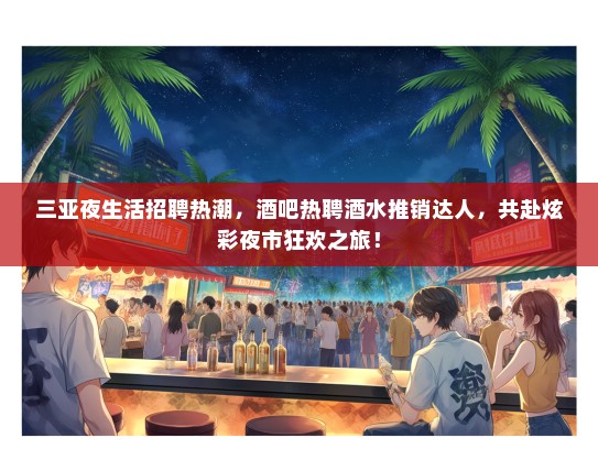 三亚夜生活招聘热潮，酒吧热聘酒水推销达人，共赴炫彩夜市狂欢之旅！