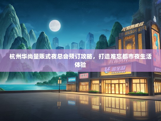 杭州华尚量贩式夜总会预订攻略，打造难忘都市夜生活体验
