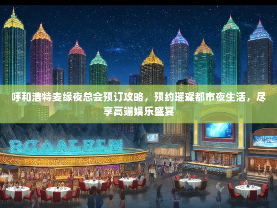 呼和浩特麦缘夜总会预订攻略，预约璀璨都市夜生活，尽享高端娱乐盛宴