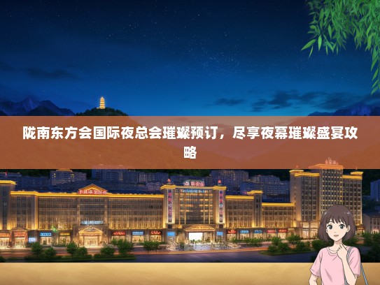 陇南东方会国际夜总会璀璨预订，尽享夜幕璀璨盛宴攻略