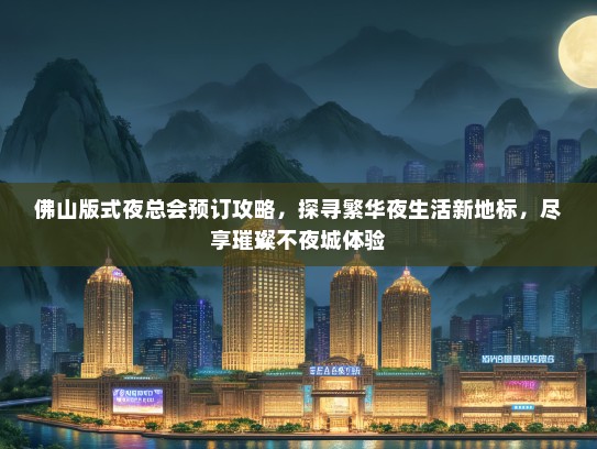 佛山版式夜总会预订攻略，探寻繁华夜生活新地标，尽享璀璨不夜城体验