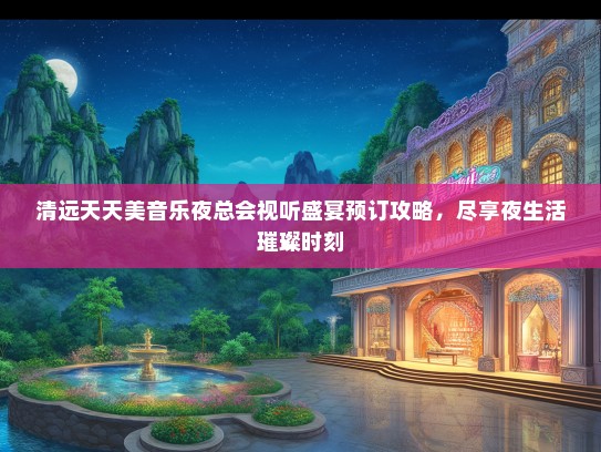 清远天天美音乐夜总会视听盛宴预订攻略，尽享夜生活璀璨时刻