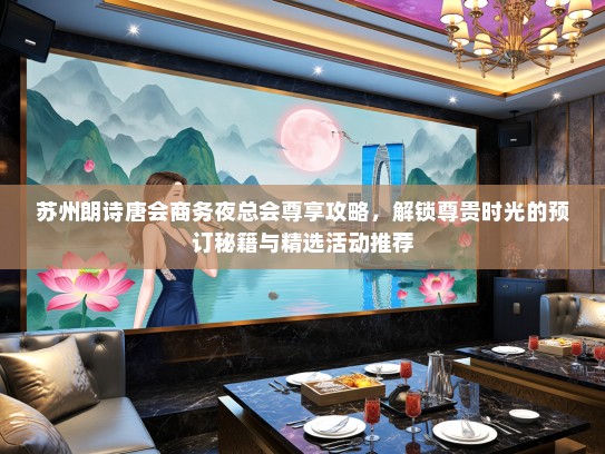 苏州朗诗唐会商务夜总会尊享攻略，解锁尊贵时光的预订秘籍与精选活动推荐