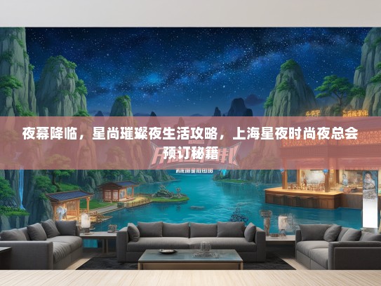 夜幕降临，星尚璀璨夜生活攻略，上海星夜时尚夜总会预订秘籍