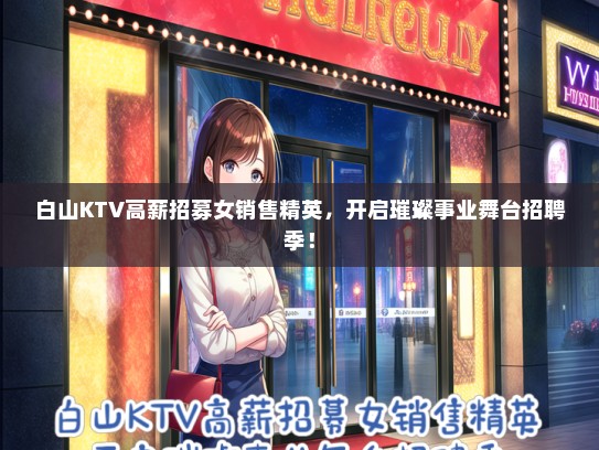 白山KTV高薪招募女销售精英，开启璀璨事业舞台招聘季！