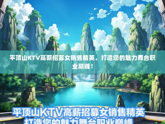 平顶山KTV高薪招募女销售精英，打造您的魅力舞台职业巅峰！