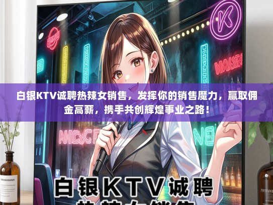 白银KTV诚聘热辣女销售，发挥你的销售魔力，赢取佣金高薪，携手共创辉煌事业之路！