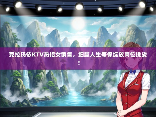 克拉玛依KTV热招女销售，细腻人生等你绽放岗位挑战！