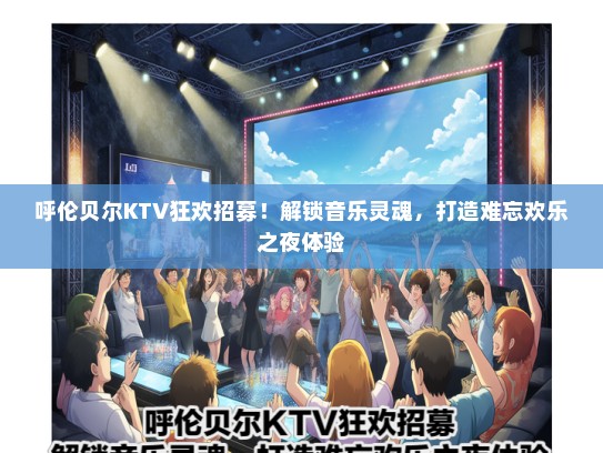 呼伦贝尔KTV狂欢招募！解锁音乐灵魂，打造难忘欢乐之夜体验