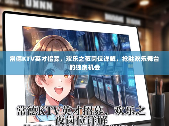 常德KTV英才招募，欢乐之夜岗位详解，抢驻欢乐舞台的独家机会
