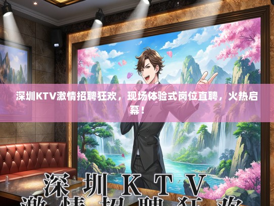 深圳KTV激情招聘狂欢，现场体验式岗位直聘，火热启幕！