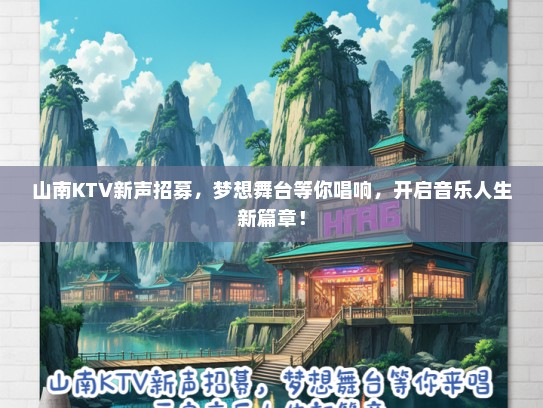 山南KTV新声招募，梦想舞台等你唱响，开启音乐人生新篇章！
