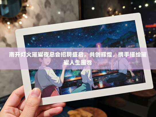 南开灯火璀璨夜总会招聘盛启，共创辉煌，携手描绘璀璨人生画卷