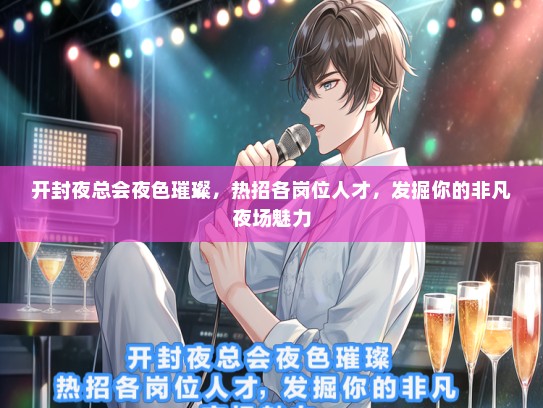 开封夜总会夜色璀璨，热招各岗位人才，发掘你的非凡夜场魅力
