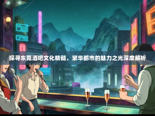 探寻东莞酒吧文化精髓，繁华都市的魅力之光深度解析