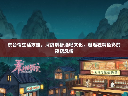 东台夜生活攻略，深度解析酒吧文化，邂逅独特色彩的夜店风情