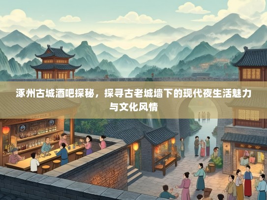 涿州古城酒吧探秘，探寻古老城墙下的现代夜生活魅力与文化风情