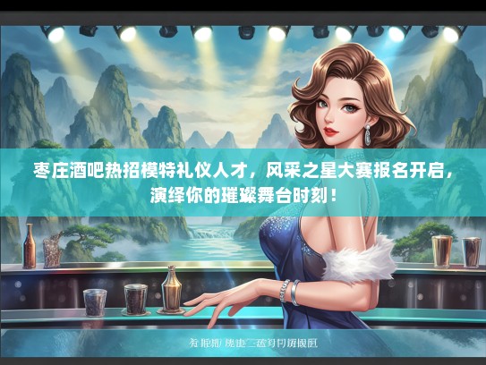 枣庄酒吧热招模特礼仪人才，风采之星大赛报名开启，演绎你的璀璨舞台时刻！