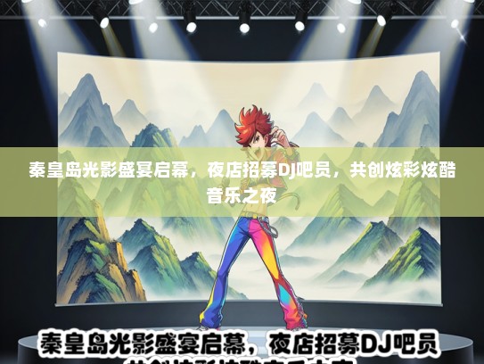 秦皇岛光影盛宴启幕，夜店招募DJ吧员，共创炫彩炫酷音乐之夜