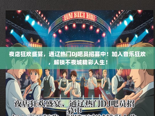 夜店狂欢盛宴，通辽热门DJ吧员招募中！加入音乐狂欢，解锁不夜城精彩人生！