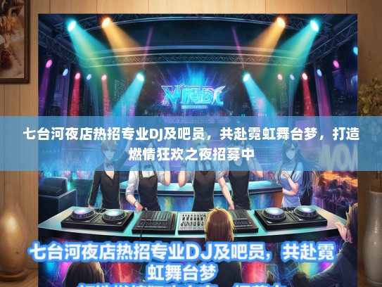 七台河夜店热招专业DJ及吧员，共赴霓虹舞台梦，打造燃情狂欢之夜招募中