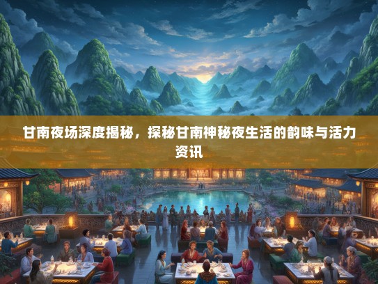甘南夜场深度揭秘，探秘甘南神秘夜生活的韵味与活力资讯